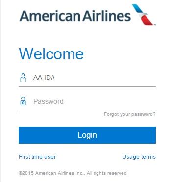 Usage Terms American Airlines, Inc. . Aa newjetnet login